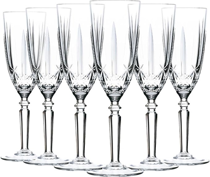 Lot de 6 Flûtes à champagne ORCHESTRA RCR